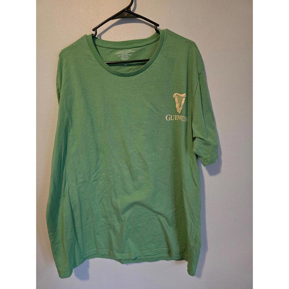 Guinness Green Cotton Tee Shirt XXL